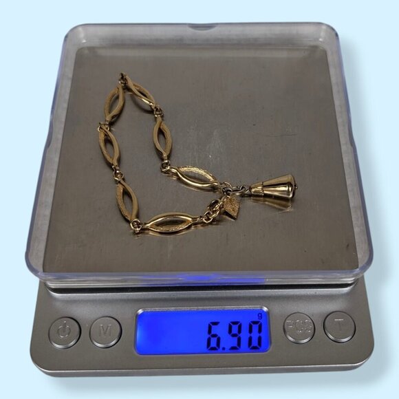 Vintage Sarah Cov Oval Link Bracelet - Picture 5 of 5